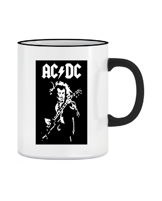 Puodelis AC/DC guitar